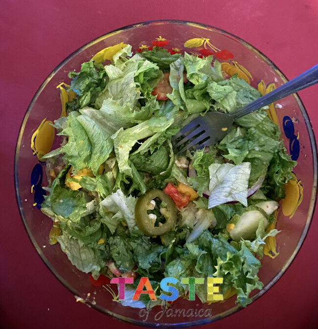 taste of jamaica farm and food tour.- vegi dishjpg