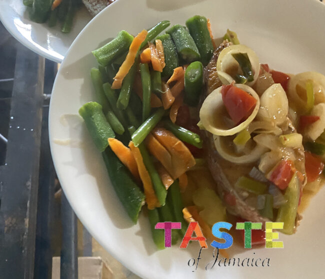 taste of jamaica fish menu