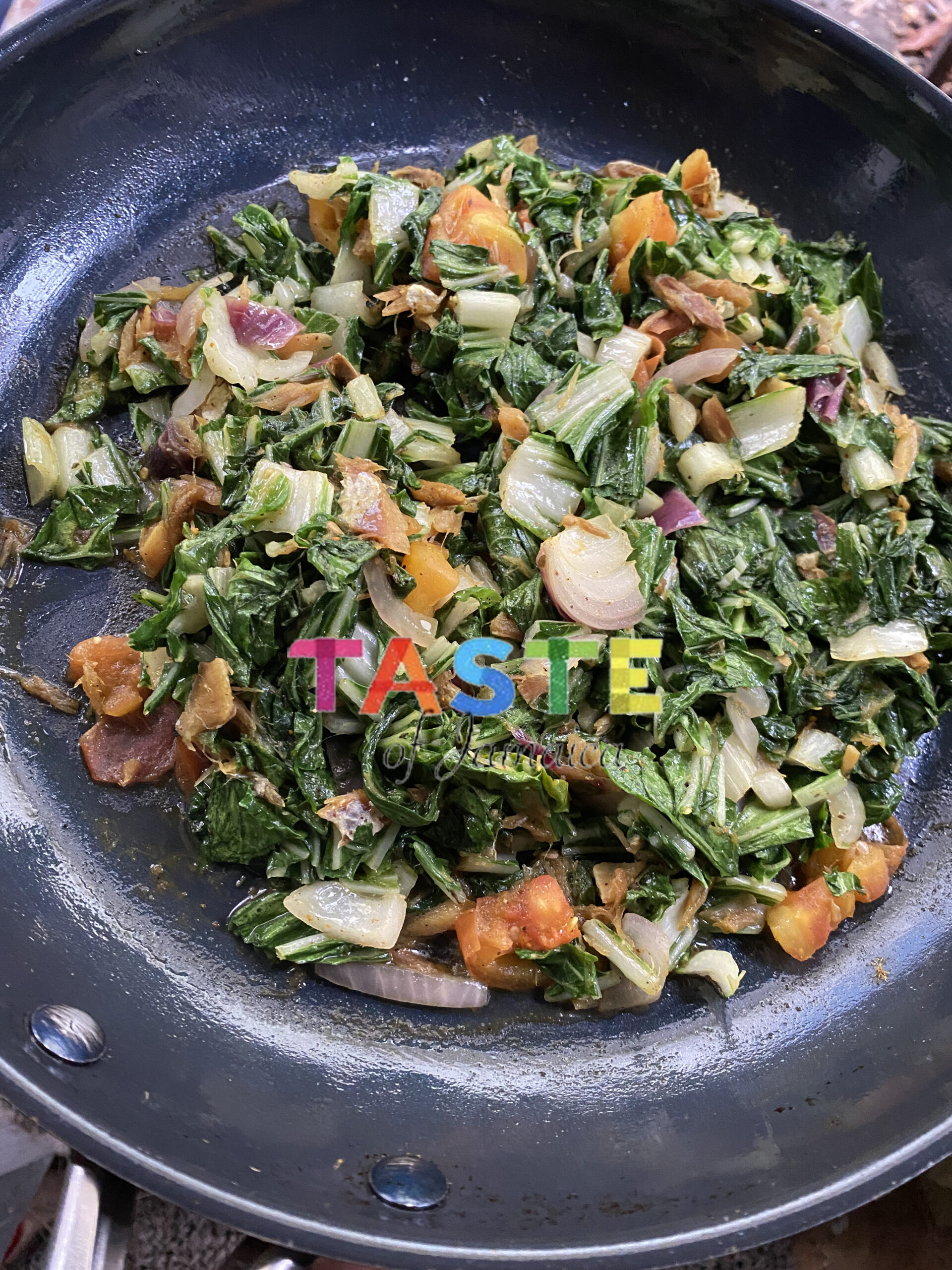 From the Farm Kitchen: Callaloo and Coconut Rundown β Taste of Jamaica ...